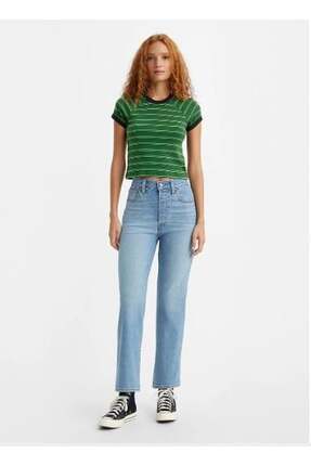 LEVİS Kadın RIBCAGE STRAIGHT A7743-0001 Image 0