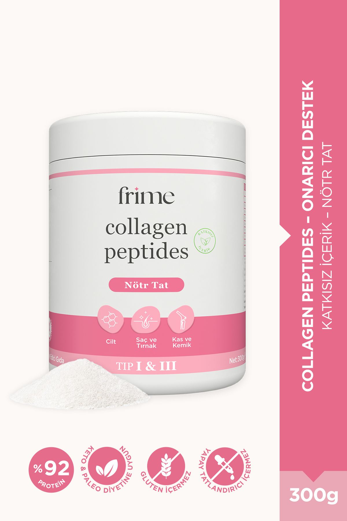 Frime Collagen Peptides –Onarıcı Destek – Kat...