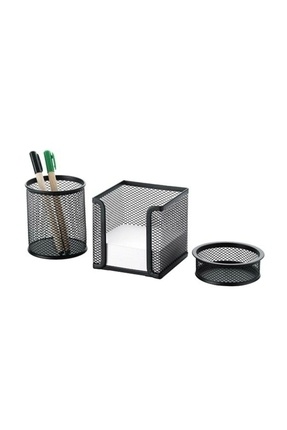3lü File Masaüstü Set - Siyah 8915 Image 0