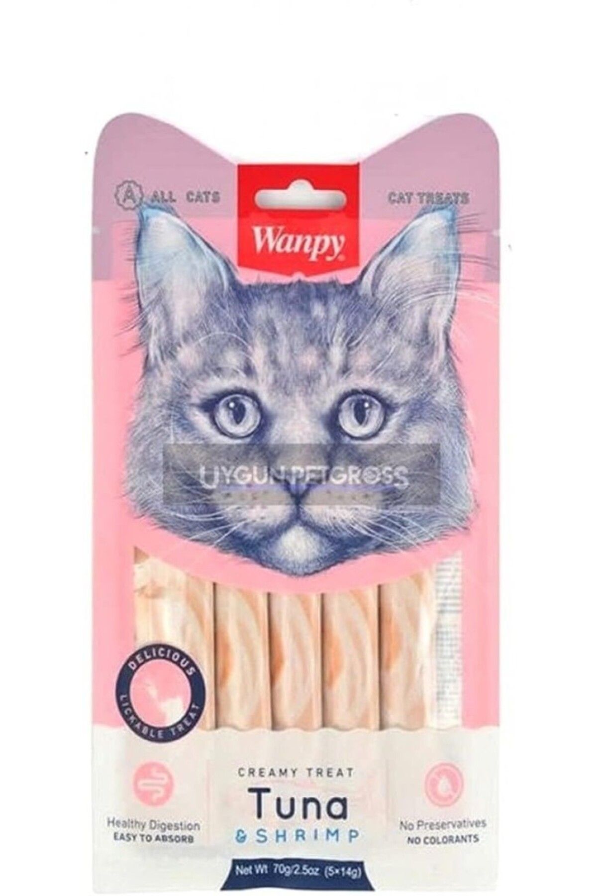 Ton Balığı Ve Karidesli Sıvı Kedi Ödülü 5x14 gr