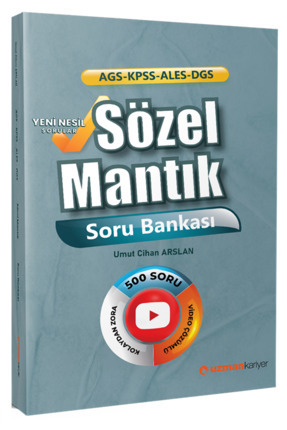 Uzman Kariyer Kpss Meb-ags Ales Dgs Sözel Mantık Soru Bankası Çözümlü - Umut Cihan Arslan Uzman Kari Image 0