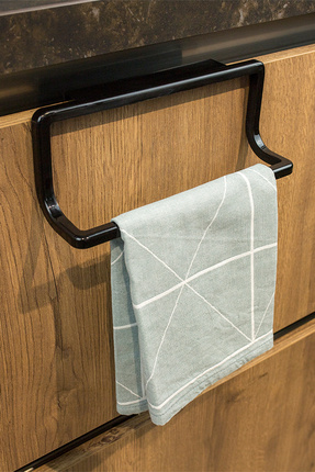 Mutfak Banyo Havluluk Askısı Siyah Image 0