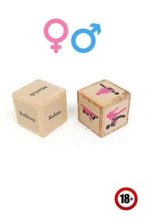 Erotik Fantezi Cezalı Ahşap Kamasutra Erotik Pozisyon Zarı Fantezi Oyun Zarı Image 0