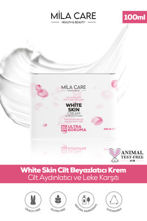 White Skin Cilt Beyazlatıcı Leke Kremi 30+ Spf 100ml Image 0