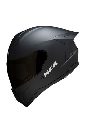 Rapm70 Siyah Camlı Kapalı Mat Kask (ECE BELGELİ) Image 0