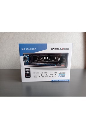 Oto Teyp Bluetooth 4x60W + 63 Ses Seviyeli Kumandalı Oto Teyp MG X700 DSP Model Image 0