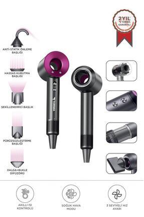 H5 Pembe Güçlü Saç Kurutma Makinesi Saç Şekillendirici Image 0