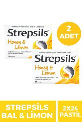 Strepsils Bal-Limon Aromalı 24 Pastil 2 Adet Image 0