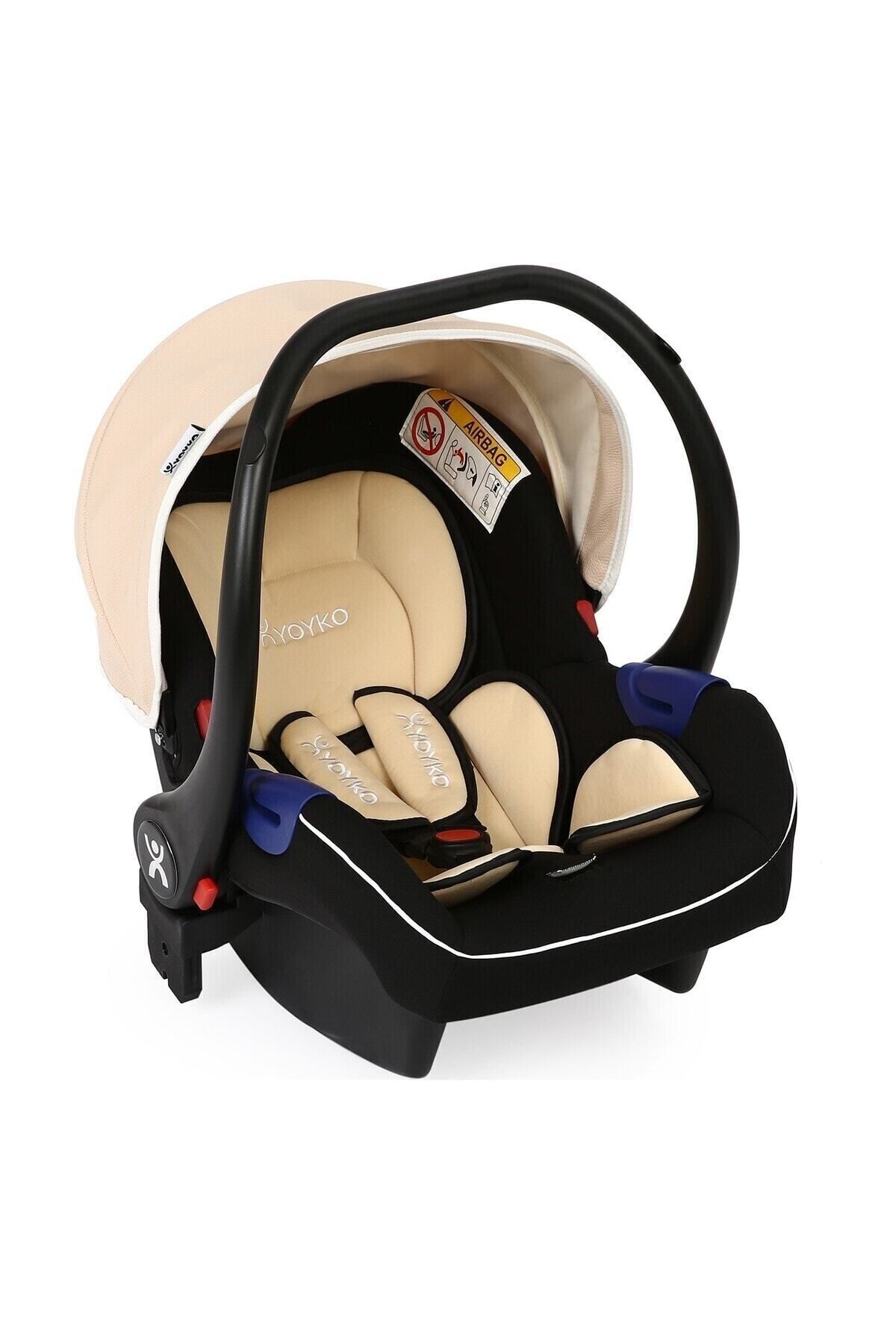 چرخش 360 درجه کودک کالسکه Latte Case Grey