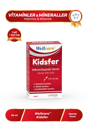 Kidsfer Mikroenkapsüle Demir Damla - 30 ml Image 0