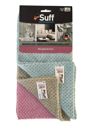 Müge Mikrofiber Yüzey Temizleme Bezi 3'lü Set 32 x 32 cm Image 0