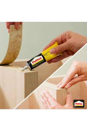 Conttact Liquid Deri Kauçuk Ahşap Yapıştırıcı Şeffaf 50 gr Image 3