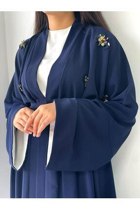 Lacivert Ebrar Abaya Image 0