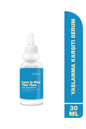 LOVE IN BLUE THIS TIME – Nemlendirici, Onarıcı, Kırışıklık Önleyici Buffet Copper + Ceramide Serum Image 0