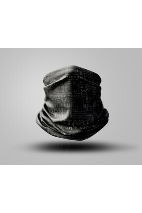 Graffiti Tasarımlı Motorcu Buff Maske Outdoor Boyunluk Unisex Bandana Image 0