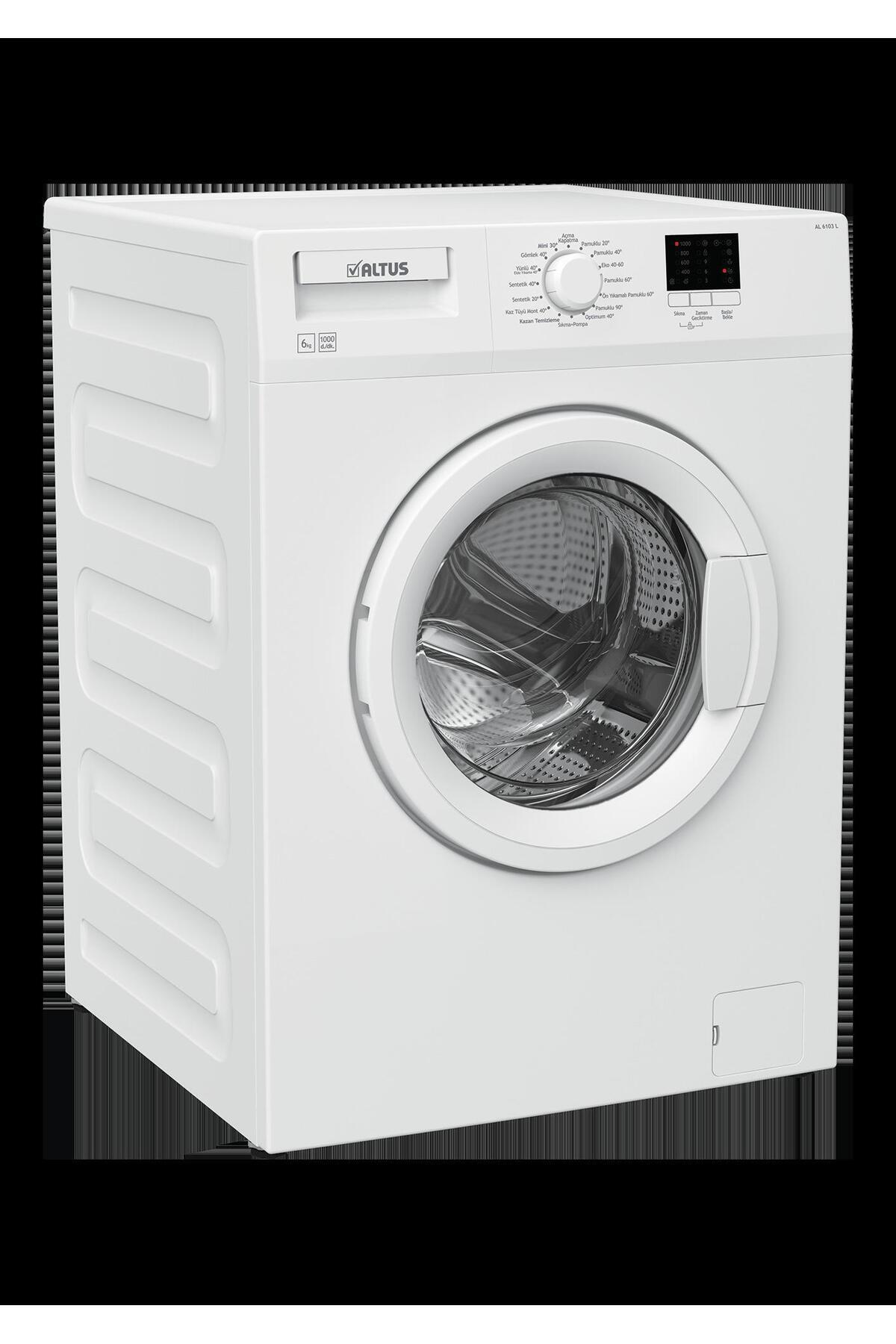 ماشین لباسشویی AL 6103 L 6 کیلویی 1000 دور در دقیقه
