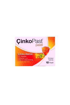 Pastil Çinko Asetat, C Vitamini Ve Ihlamur Içeren Takviye Edici Gıda 12 Pastil Image 0