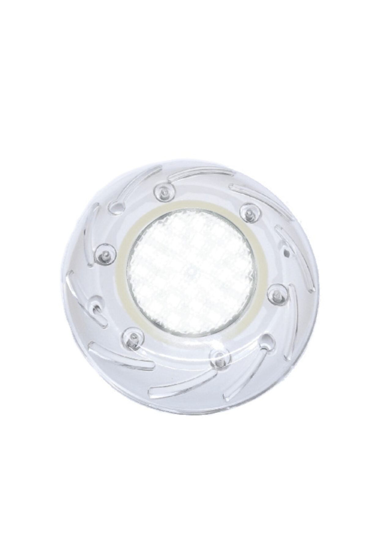Aker Beyaz Işıklı Sıva Üstü Mini Led Havuz Lambası