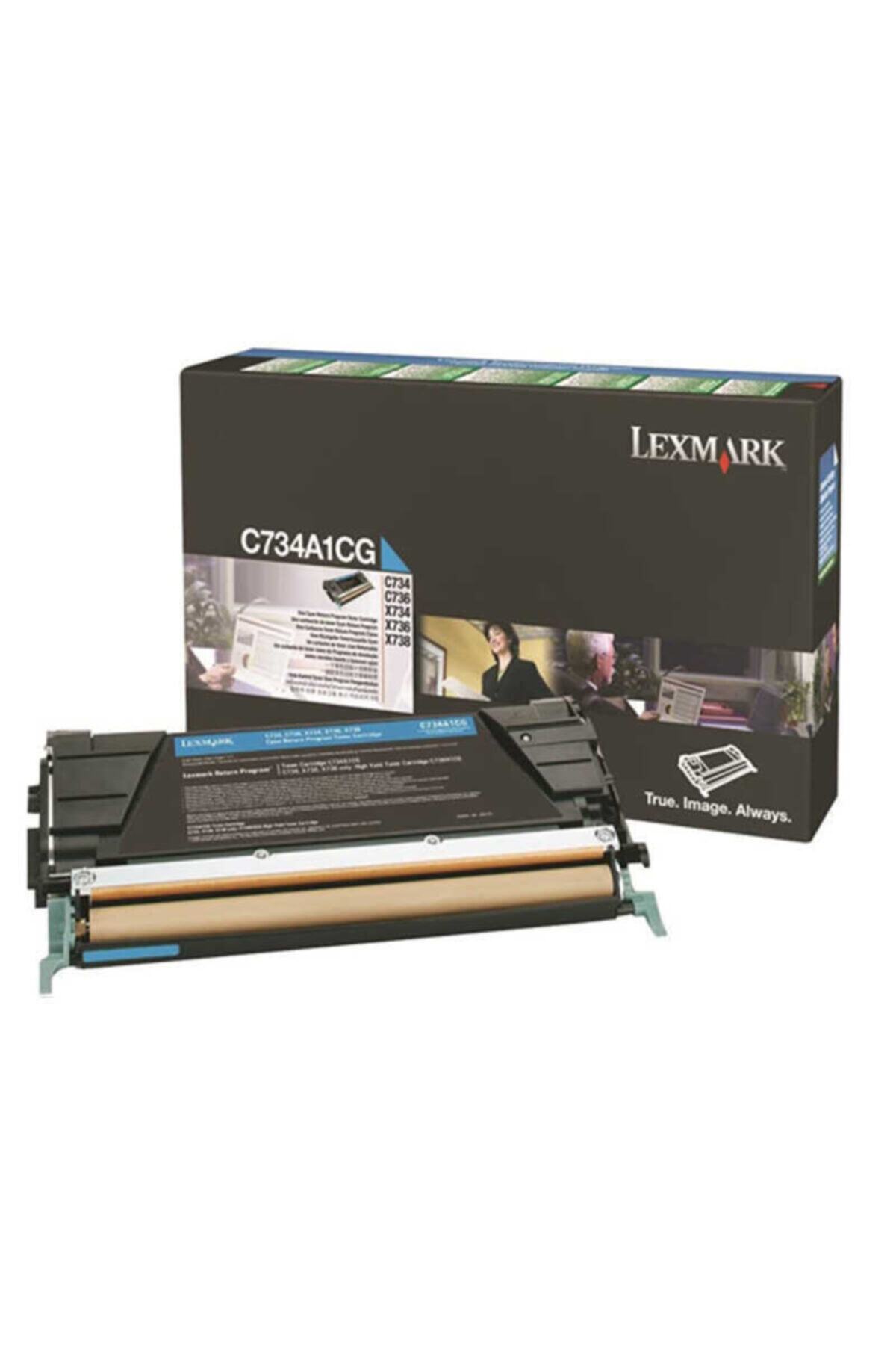 Lexmark C734-c734a1cg Mavi Orjinal Toner