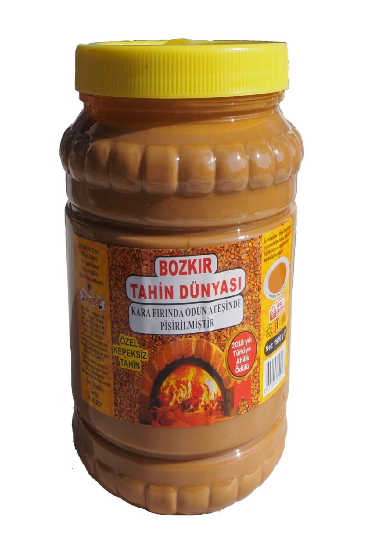 Kalaycıoğlu Bozkır Tahin Dünyası Kepeksiz Bozkır Tahini 1900 gr