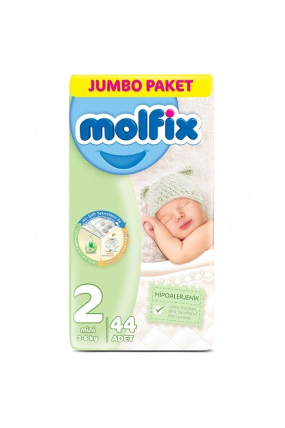 Molfix 2 44 Adet Jumbo Paket