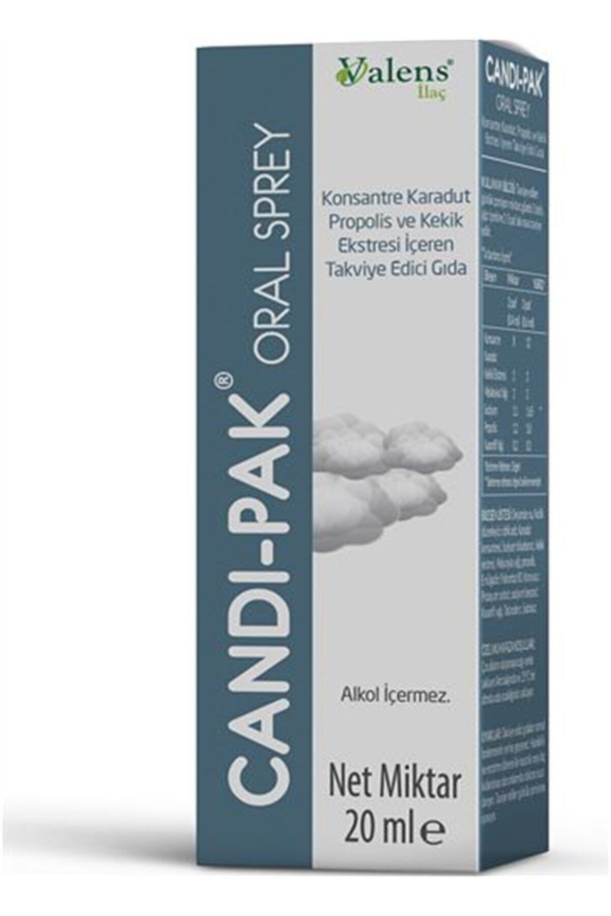 CandiPak Ağız Içi Bakım Spreyi 20 Ml
