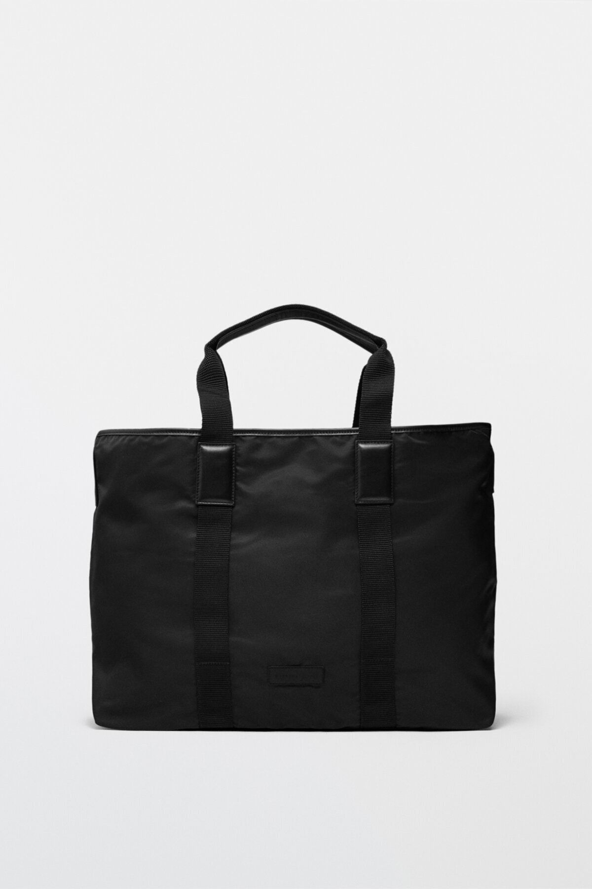 Massimo Dutti Erkek Deri Detaylı Çanta 02100421