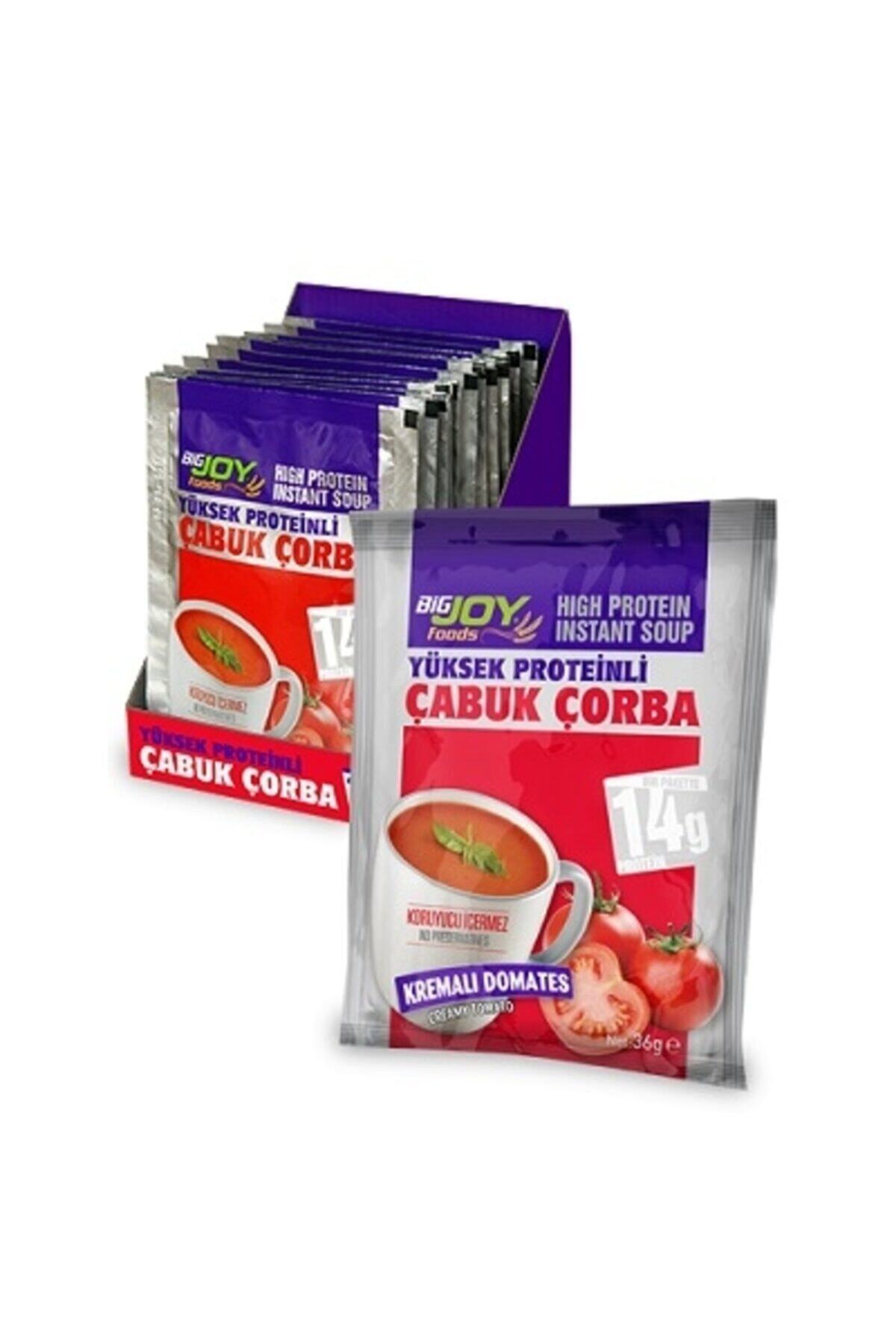 Big Joy Proteinli Çabuk Çorba 30 gr 5 Adet  Kremalı Tavuk
