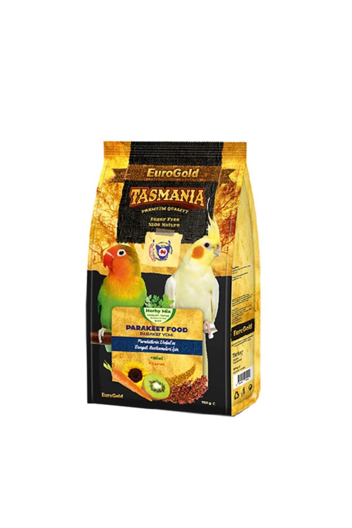 EuroGold World Tasmania Paraket Yemi 750 gr