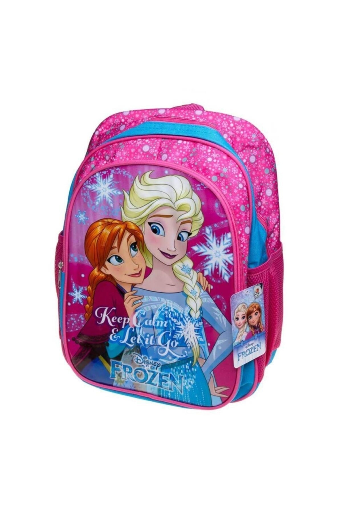 Hakan Çanta Kız Çocuk Mavi Orjinal Frozen Elsa Anna Ilkokul Çantası 96439