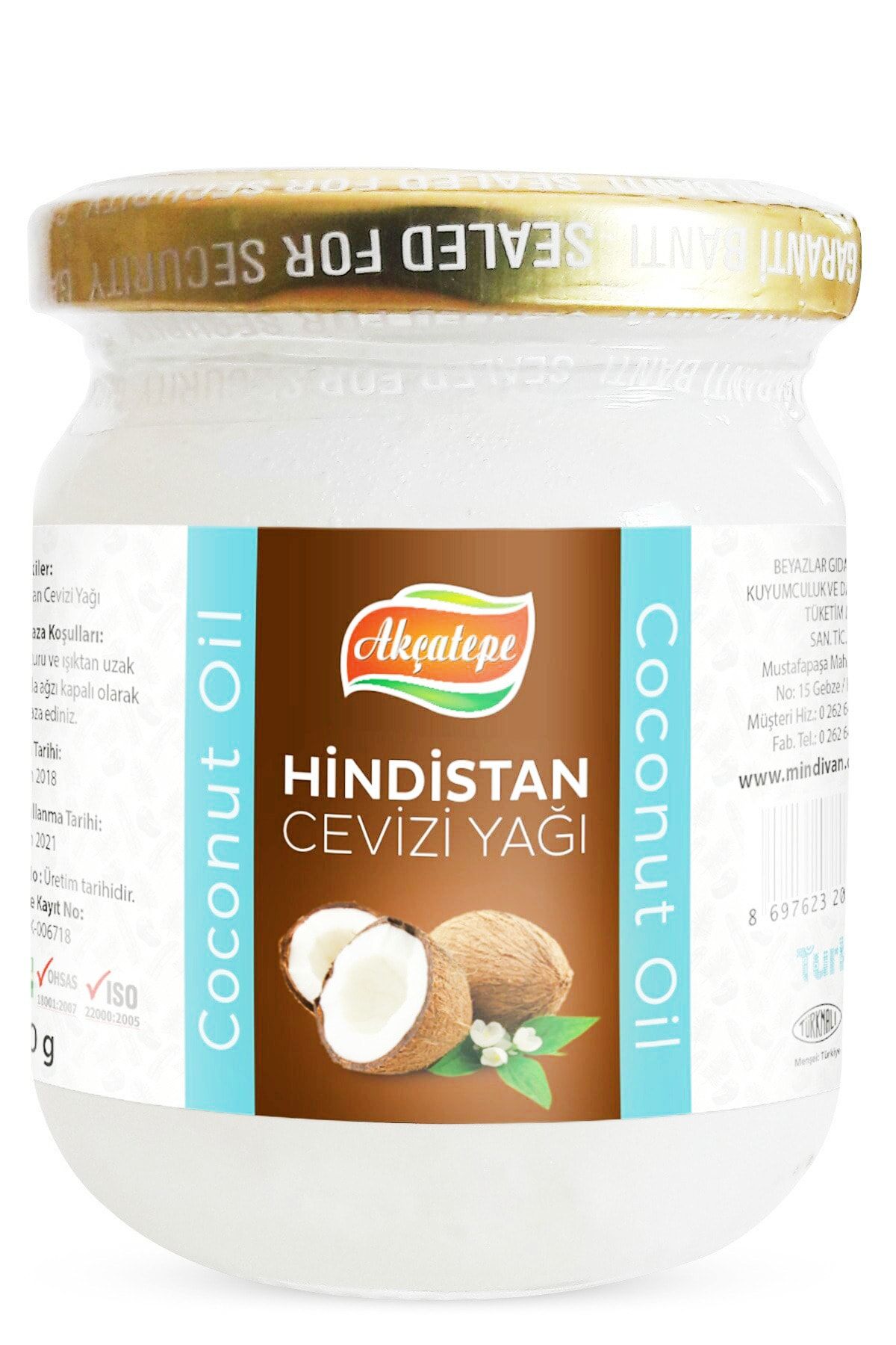 Mindivan Soğuk Sıkım Doğal Hindistan Cevizi Yağı 160 ml