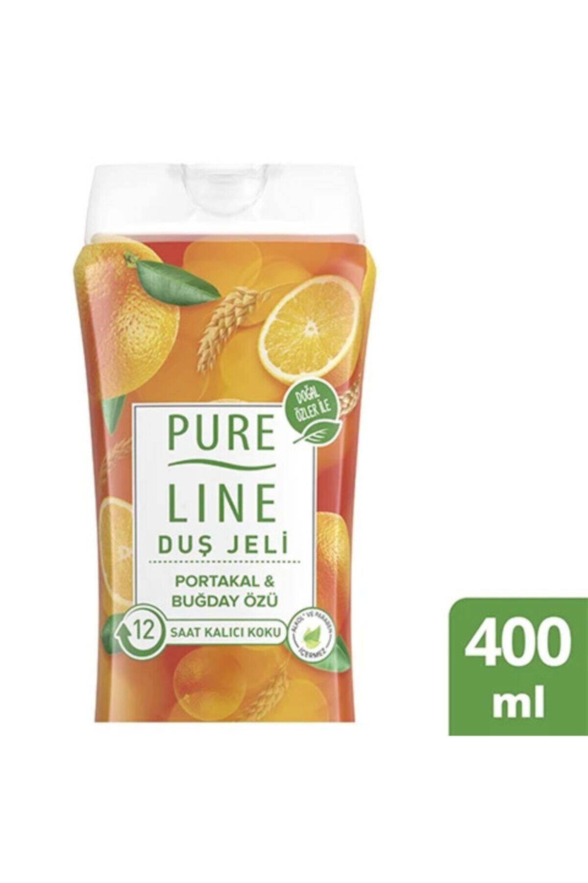 Pure Line Duş Jeli Portakal & Buğday Özü 400ml