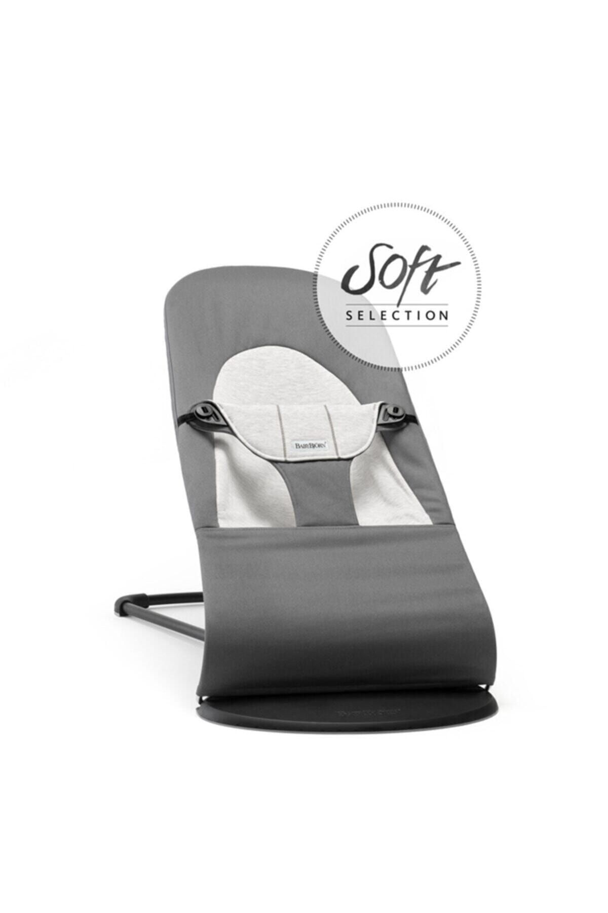 BabyBjörn Balance Soft Ana Kucağı Dark Grey / Grey Cotton Jersey