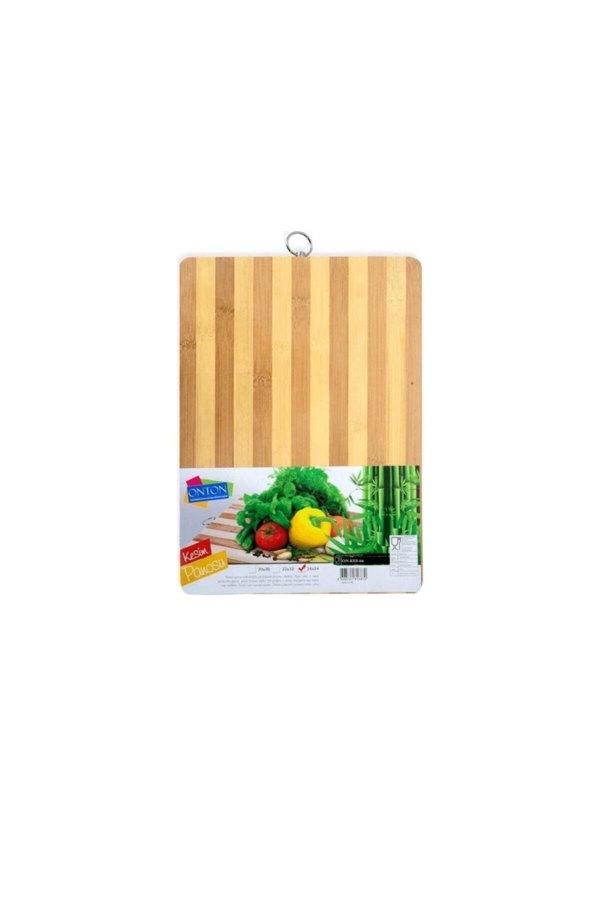 Onton Bahar Ev Bambu Kesme Tahtası 20x30 Cm