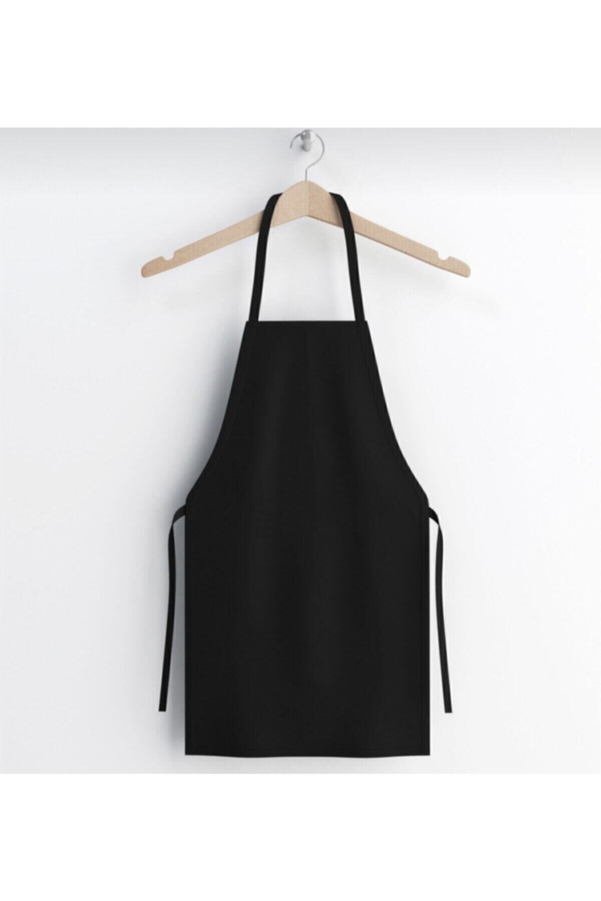 AYDEMİR COLLECTİON Siyah Masterchef Mutfak Önlüğü Leke Tutmaz