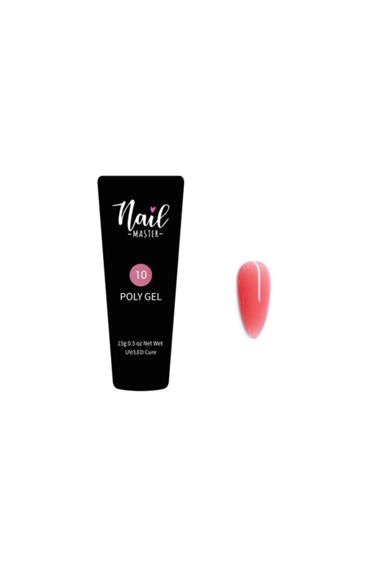Nail Master Poly Gel (poly Jel) 15ml Hızlı Tırnak Uzatma-10