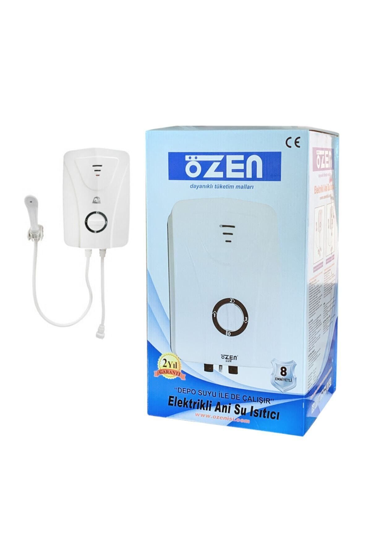Özen Elektrikli 8 Emniyetli Ani Su Isıtıcı Şofben