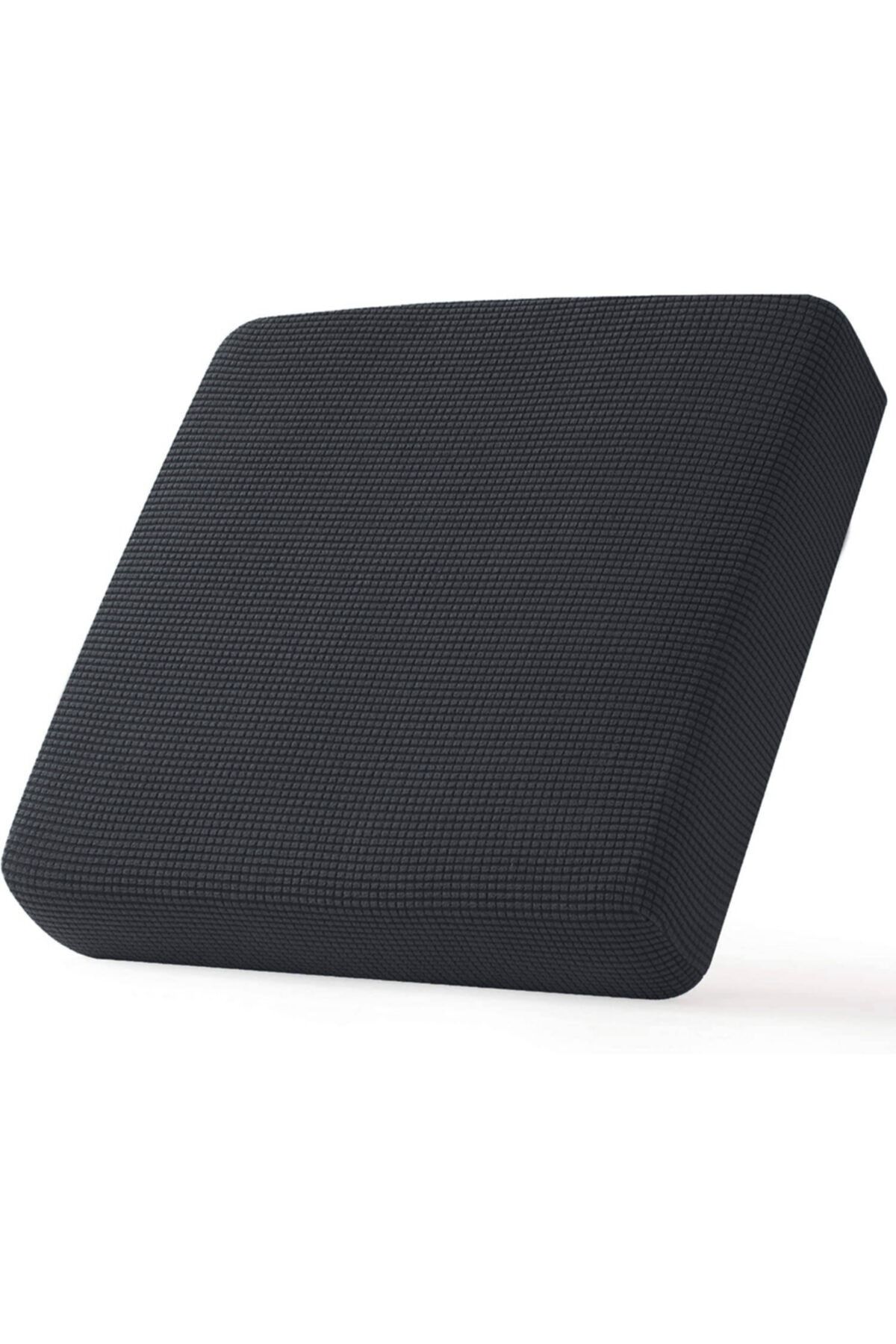 F faiend Streçli Lastikli Likralı Esnek Koltuk Minder Kılıfı Çıkarılabilir Koltuk Kılıfı 45x45 cm Tekli