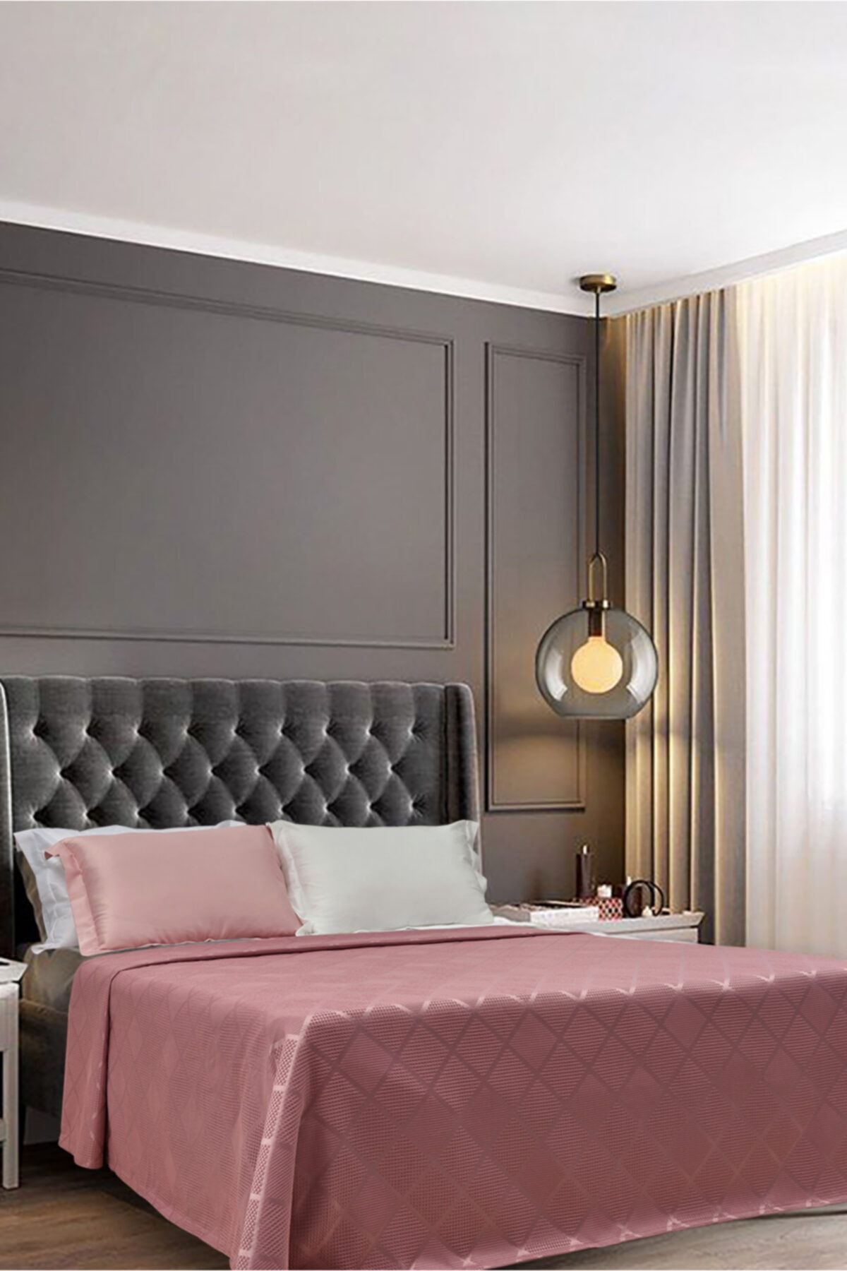 Veranova Home Pudra Yazlık Havuz Pike Tek Kişilik 170x230