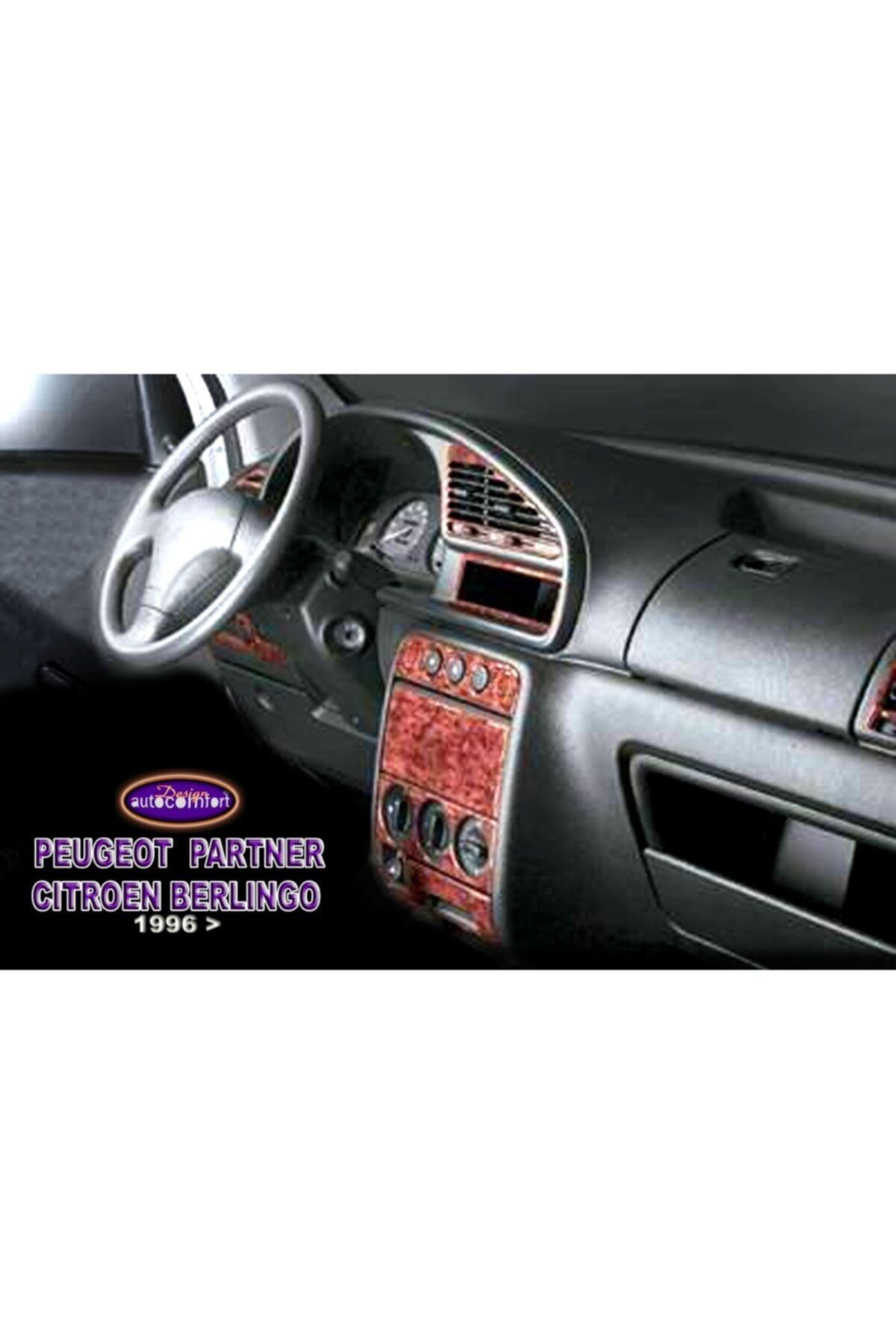 ÜRÜNBANA Citroen Berlingo Konsol/maun Kaplama 1996-2002 16.prç Maun Kaplama