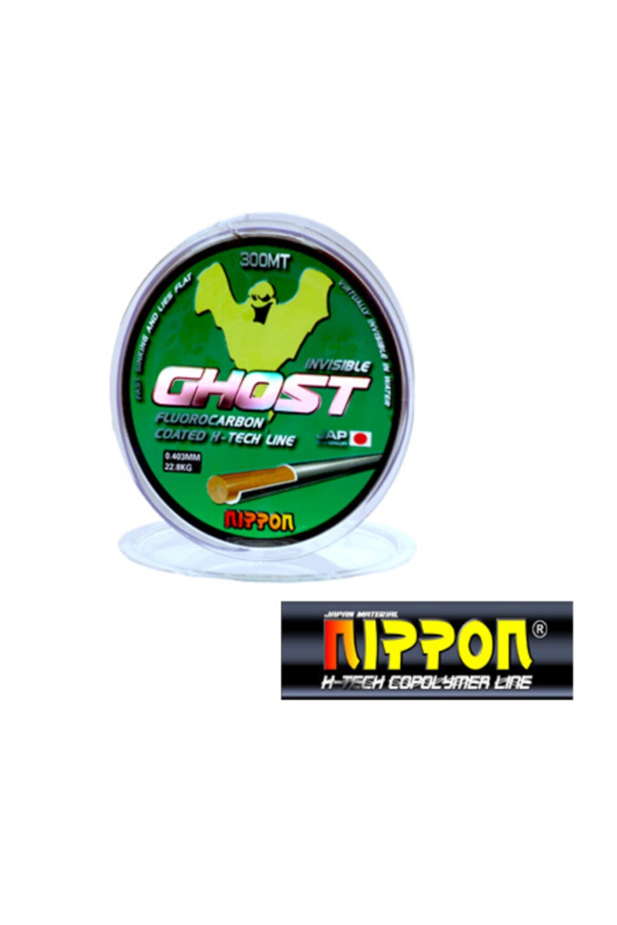 Ghost Nippon 300 Mt Fluoro Carbon Misina 0,40 Mm