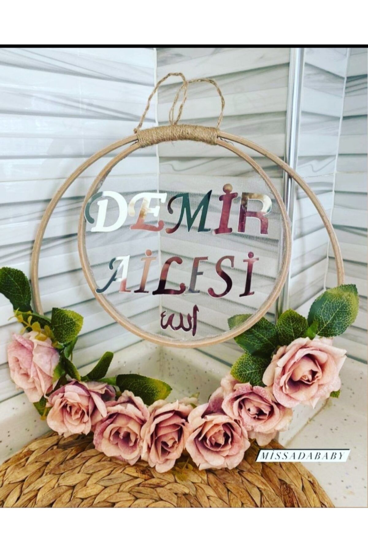 MissAdaBaby Kapı Giriş Süsü