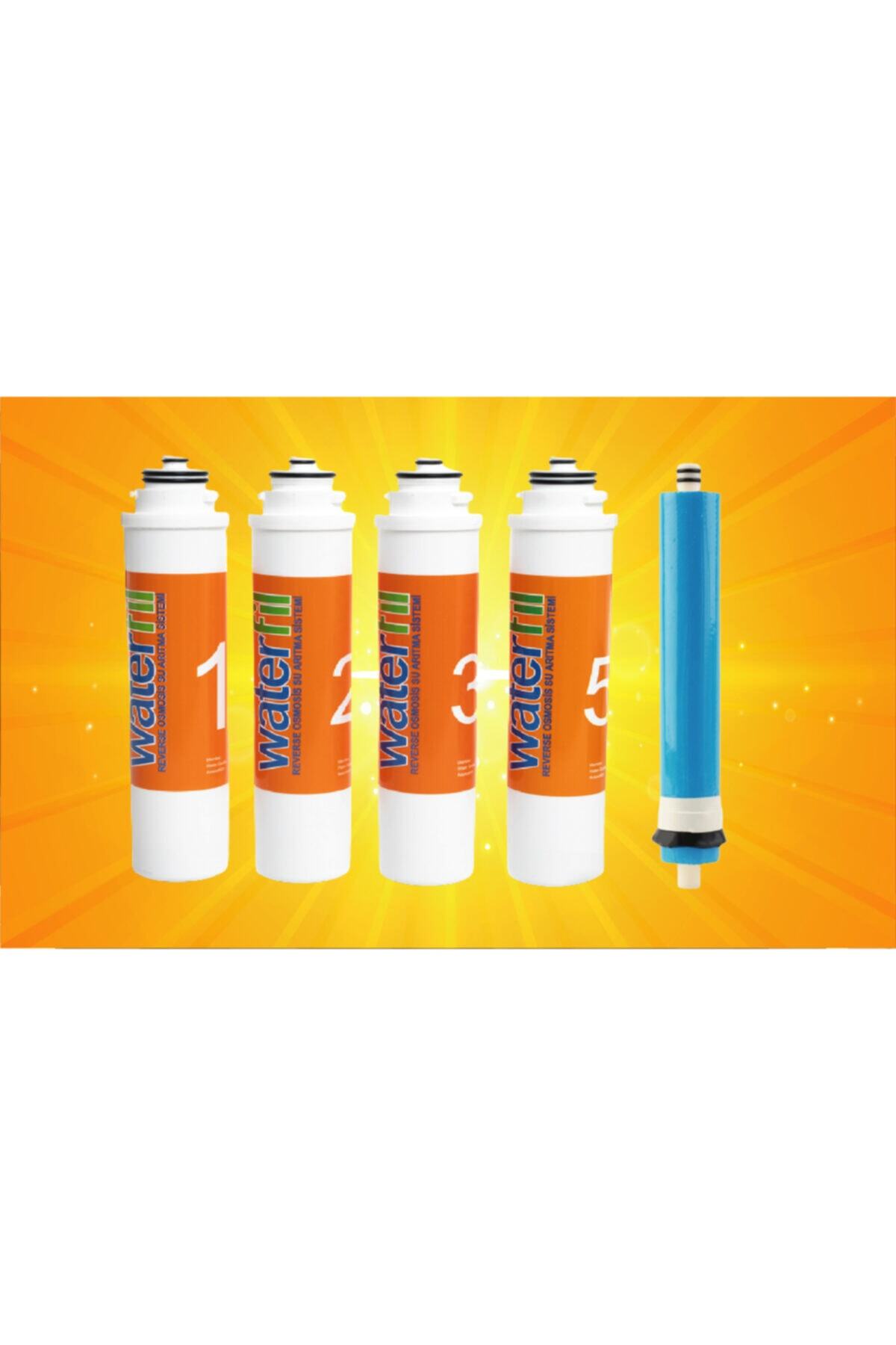 SULOOK Waterlife Uyumlu Filtre 5 'li Set Waterlife Su Arıtma Filtresi *