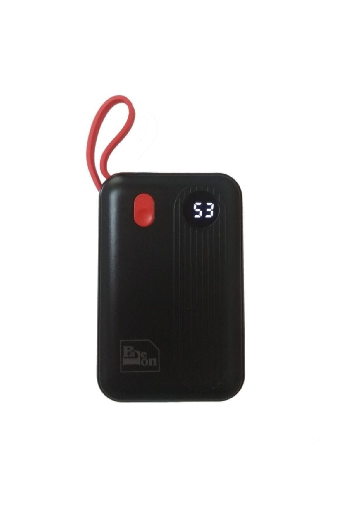 Paleon Yeni Nesil Çoklu Korumalı 10.000mah Polymer Güçlü Pil Powerbank Micro Usb/type-c/usb Girişli
