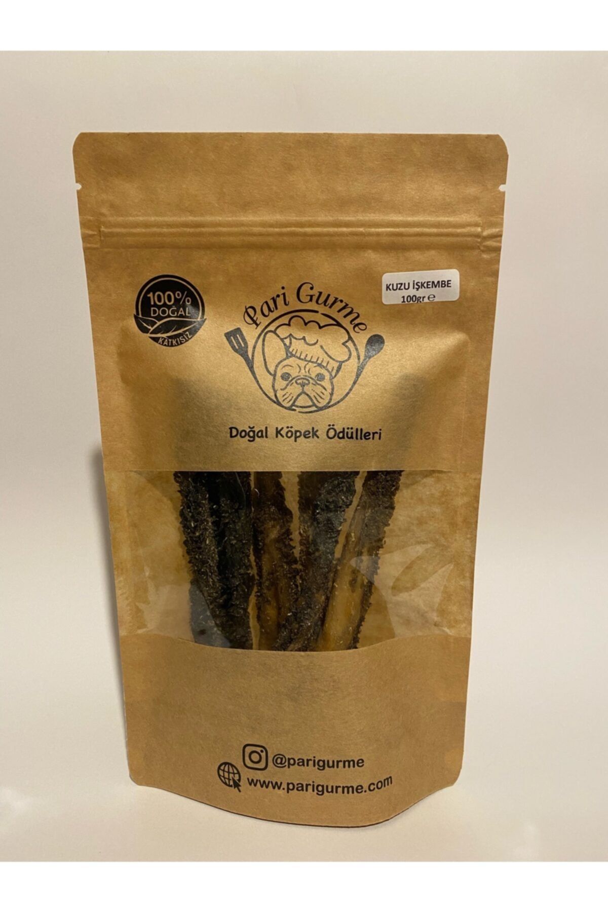 Pari Gurme Kuzu Işkembe Köpek Ödülü  100gr