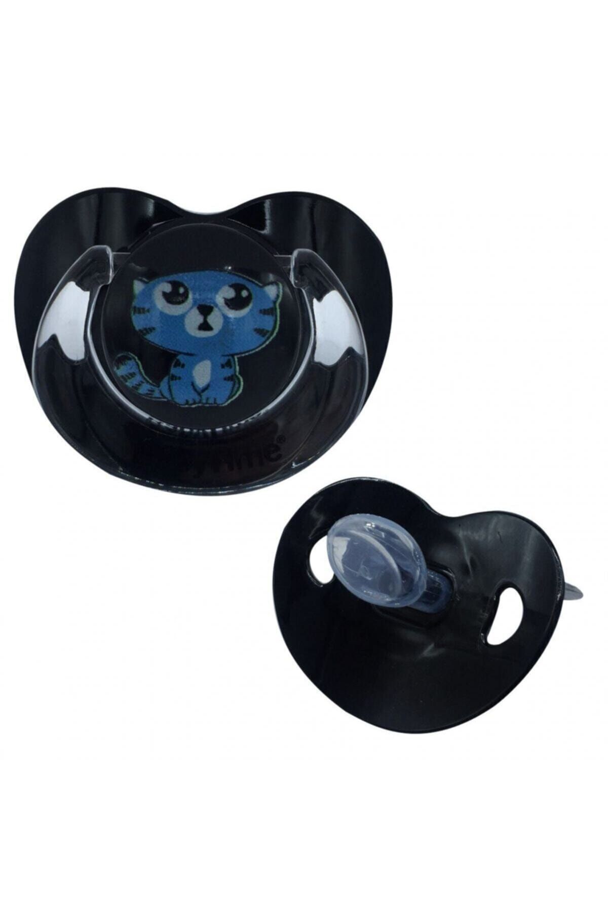 Babytime Bt153-2 Damaklı Siyah Emzik No:2