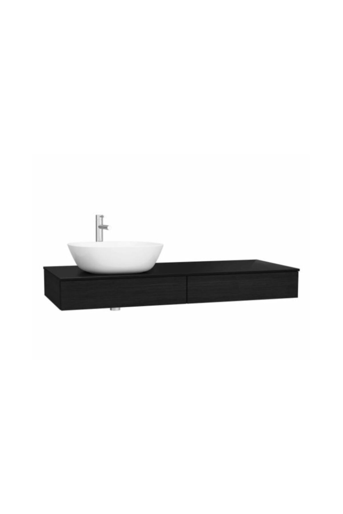 VitrA Çekmeceli Tezgah Sol Sifon Delikli 120cm