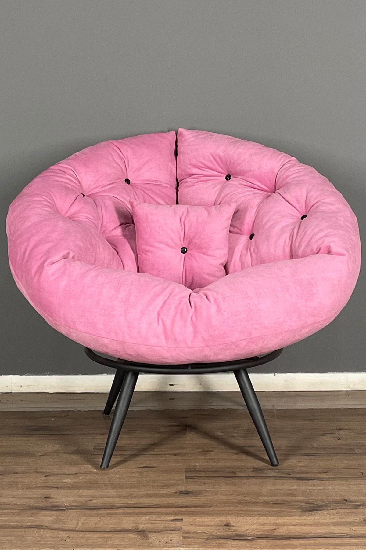 Berta Concept Gerd Tekli Koltuk Berjer Pembe