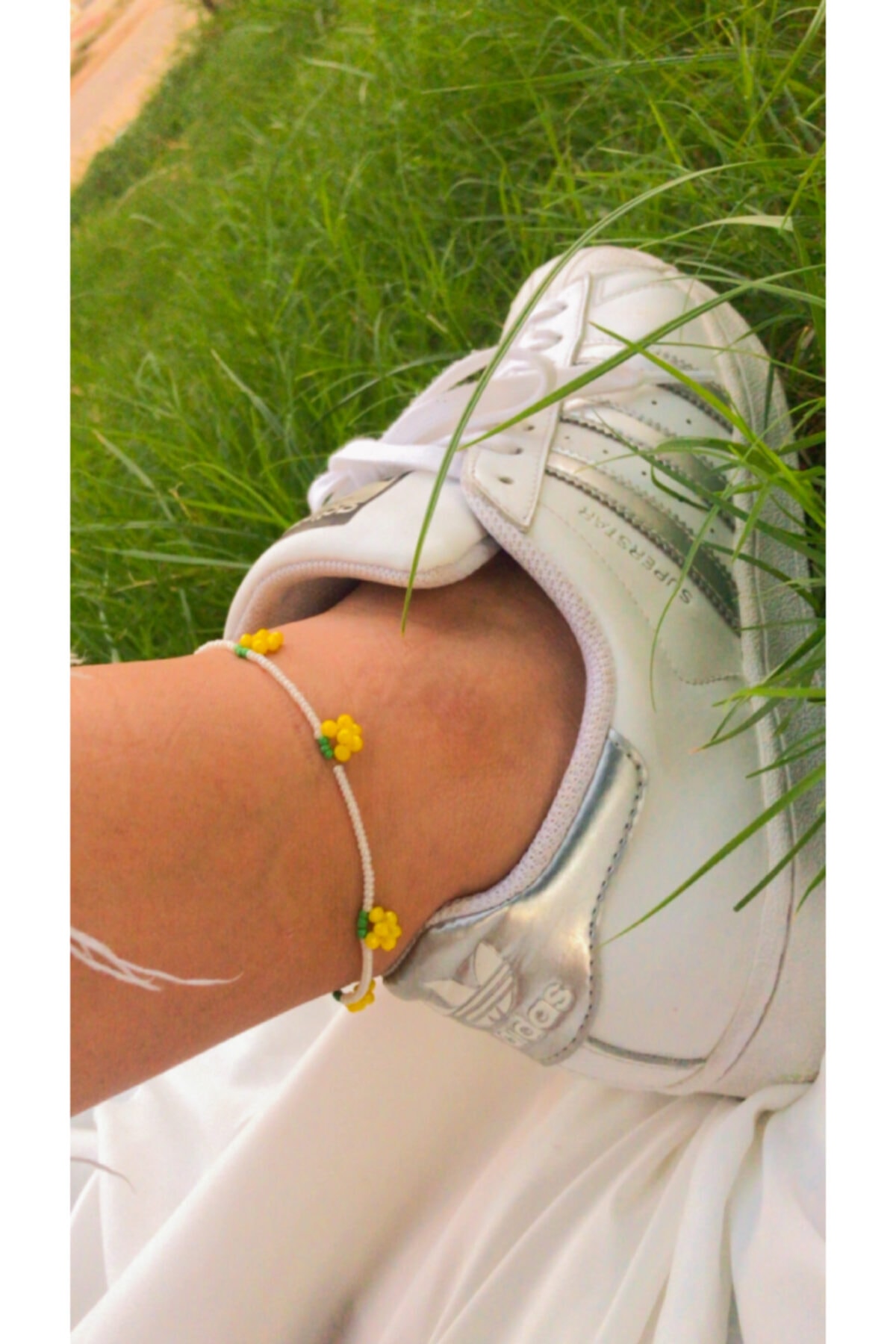 MİAMOR design Kadın Limon Boncuk Halhal