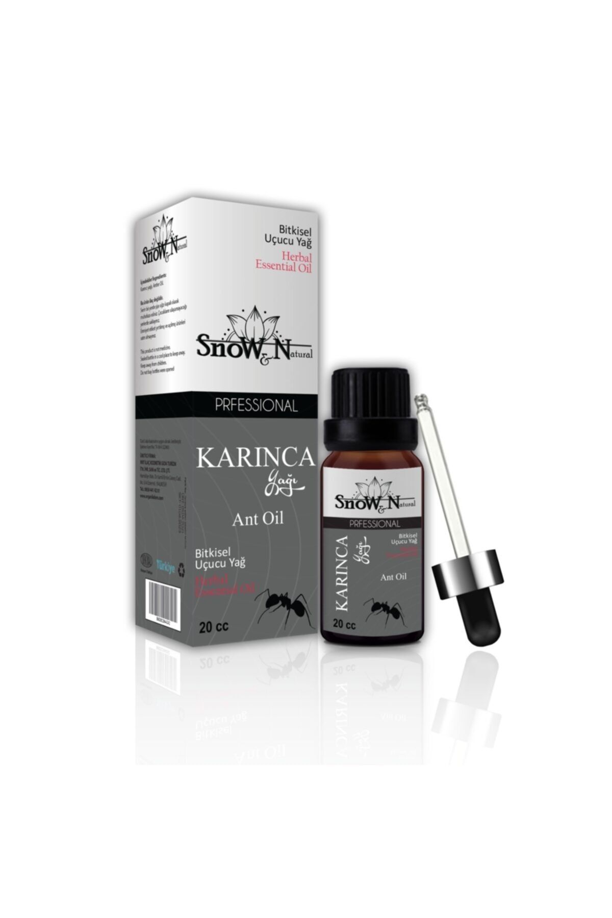 Snow&Natural Tüy Azaltmaya Yardımcı Karınca Yumurtası Yağı 20ml